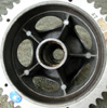 lightened conical rear hub