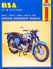 BSA A7 & A10 Twins 1947-1962 Repair Manual