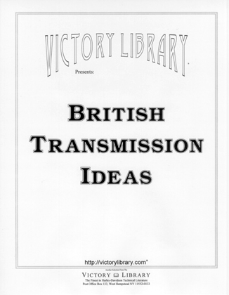 British Transmission Ideas” for the Harley Davidson 45